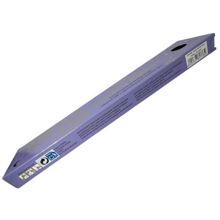 Goloka Weihrauch Heilende Energie Manifestationen Lavendel Weihrauch mit grünem Aventurin Mineral - 15gr.