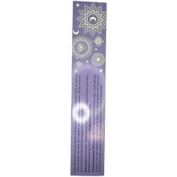 Goloka Incenso Healing Energy Manifestations Incenso alla lavanda con avventurina verde minerale - 15gr.