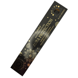 Goloka Incense Manifestations Aura Protection Incense Patchouli with Black Obsidian Mineral - 15gr.