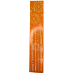 Goloka Incense Positive Vibration Manifestations Mint Incense with Sunstone Mineral - 15gr. - Positive Vibes