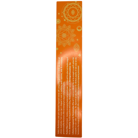 Incenso Goloka Vibrazioni Positive Incenso alla Menta con Minerale Sunstone - 15gr. - Vibrazioni positive