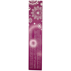 Goloka Incense Manifestations Yoga Meditation Palo Santo Incense with Amethyst Mineral - 15gr.