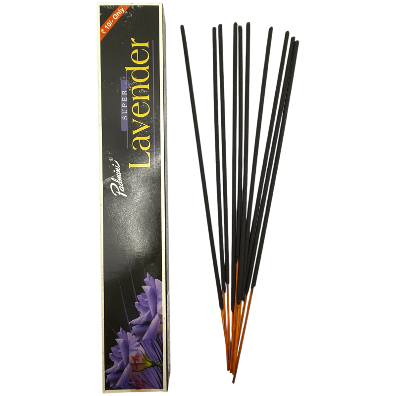 Padmini Super Lavender Incense - Pack of 10 bars-PADMINI INCENSE-HOSTENATURA