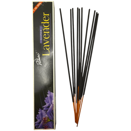 Incienso Padmini Super Lavanda - Cajetilla de 10 barritas
