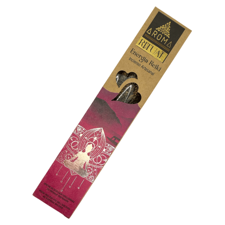 Kadzidło Reiki Energy Ritual AROMA Kadzidło Artisan - 20 gramowe pudełko z inspirującą wiadomością