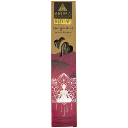 Incenso Reiki Energy Ritual AROMA Incenso Artigianale - Scatola da 20 grammi con messaggio ispiratore