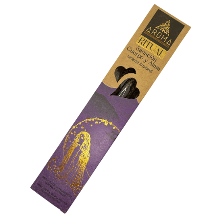 Inciens Sanació Cos i Alma AROMA Incienso Artesanal - Cajita de 20 grams amb missatge inspirador