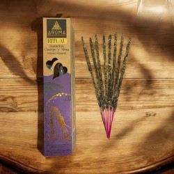 Incense Healing Body & Soul AROMA Artisan Incense - 20 gram box with inspiring message