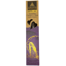 Incense Healing Body & Soul AROMA Artisan Incense - 20 gram box with inspiring message