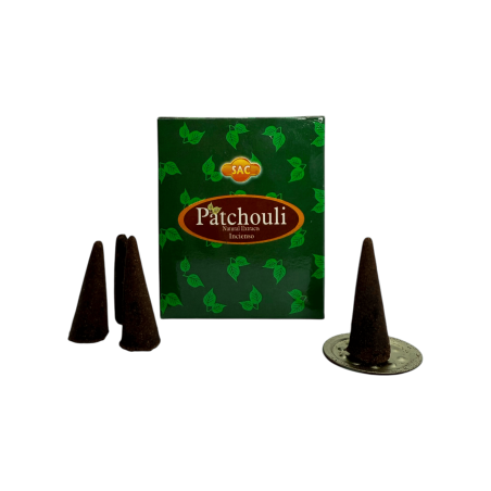 SAC Patchouli Incense Cones - Box of 10 cones