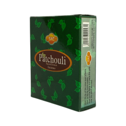 SAC Cones de Incenso de Patchouli - Caixa de 10 cones