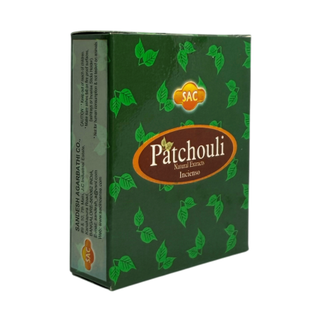 SAC Patchouli Incense Cones - Box of 10 cones