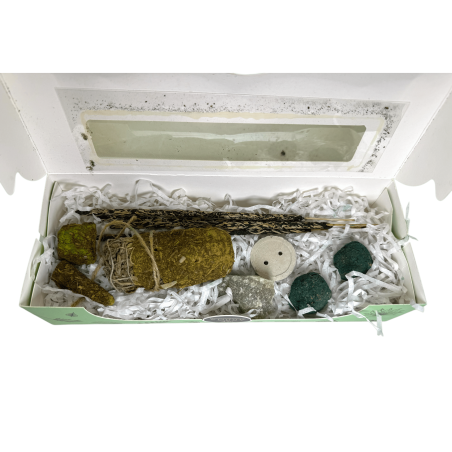 Kit Calma i Equilibri AROMA Fragrances - Incienso, Piràmide, Salvia DIP, Bombes de Defumació, Con i suport