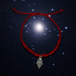 7 knopen armband met de hand van Fatima / Hamsa HOSTENATURA - Bescherming en preventie van het boze oog