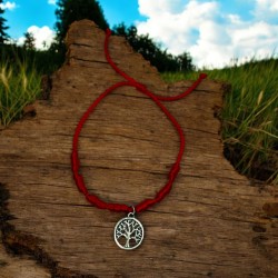 7 Knot Bracelet with Tree of Life HOSTENATURA - Cycle of Life and Union with Nature