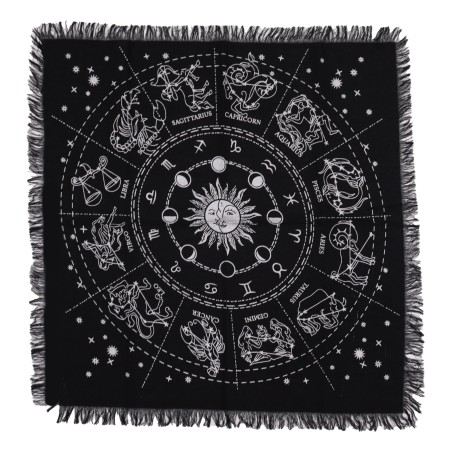 Pânză de altar cu franjuri Horoscop ezoteric - 50x50cm
