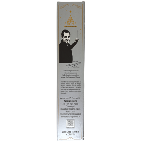 Lava Rökelse AROMA Smudge Kit Rökelse Crystal - Rökelsepinnar med mineraler - 1 låda med 20gr.