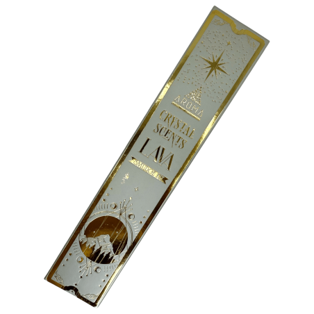 Incienso Lava AROMA Smudge Kit Incienso Crystal - Barritas de incienso con minerales - 1 cajita de 20gr.
