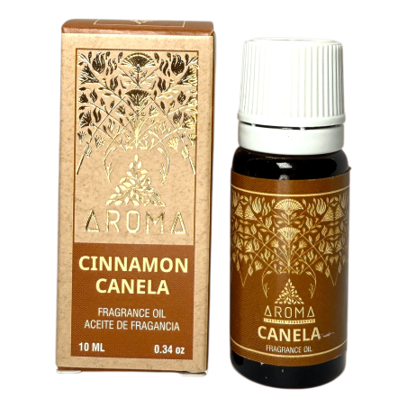 Óleo de Fragrância de Canela Aroma Fragrâncias 10ml.