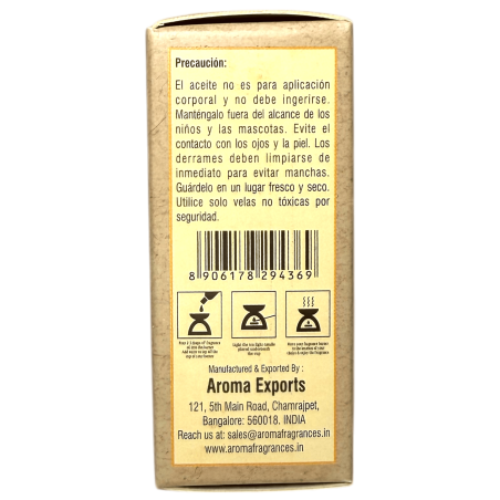 Aceite de Fragancia Palo Santo Aroma Fragrances 10ml.