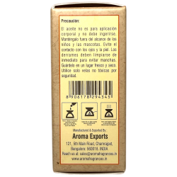 Aceite de Fragancia Sándalo Aroma Fragrances 10ml.