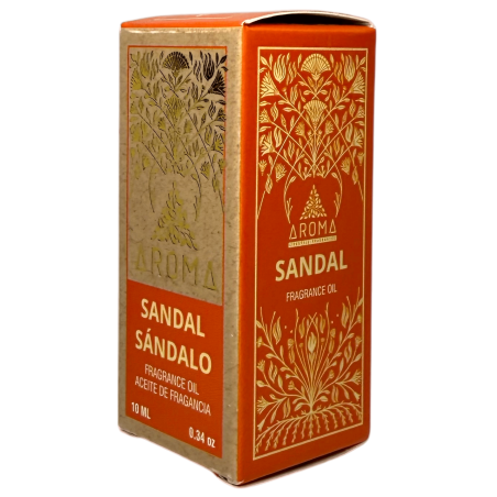 Óleo Fragrância de Sândalo Aroma Fragrâncias 10ml.