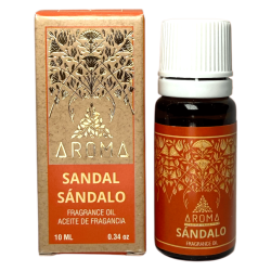Aceite de Fragancia Sándalo Aroma Fragrances 10ml.