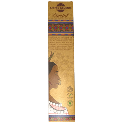 Kadzidło z drzewa sandałowego SACRED ELEMENTS HEM - 10 organicznych patyczków rzemieślniczych