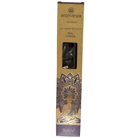 Real Champa Incense Master Hummers Aromanza Argentina 8 ألواح سميكة مع راتنجات طبيعية - استمتع