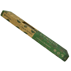 Sahumerio Orgánico Vainilla y Romero con Hojas de Romero Aromanza Argentina - 6 varillas naturales - Liberación
