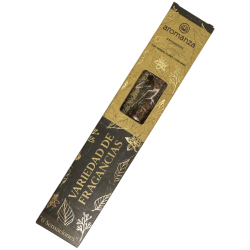Sahumerio Orgánico Variedad de Fragancias con Hierbas, Flores y Cáscaras Aromanza Argentina - 6 varillas - 6 Sensaciones