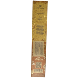 Organic Sahumerio Organic Honey and Sage with Sage Leaves Aromanza Argentina - 6 natural sticks - Sweetness