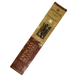 Sahumerio Orgánico Esencias de la India con Hierbas Naturales Aromanza Argentina - 6 varillas naturales - Humildad