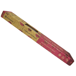 Incenso Bacio Bacca Biologico con Petali di Rosa Aromanza Argentina - 6 bastoncini naturali - Dolcezza di Casa