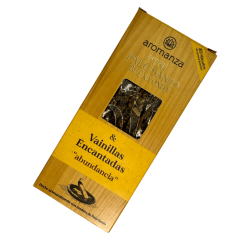 Mini Palo Santo Good Wave Rökelse med förtrollad vanilj Aromanza Argentina - 8 röker 40 min varaktighet - Överflöd