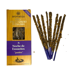 Mini Palo Santo Good Wave Encens Nuits de Rêve Aromanza Argentina - 8 Fumées Durée 40min - Passion