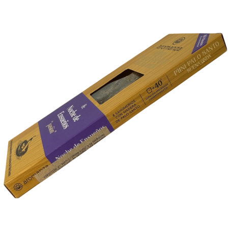 Mini Palo Santo Good Wave Incense Dreamy Nights Aromanza Argentina - 8 Smokes 40min duration - Passion