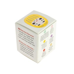 Boneca Daruma Yellow Little Fortune - Japão Tradicional - Propósito