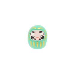 Daruma Turquesa Petit Èxit Acadèmic - Tradicional Japó - Muñeco dels propòsits