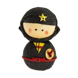 Okiagari Tentetieso Ninja - Muñeco Japones - Color Aleatorio