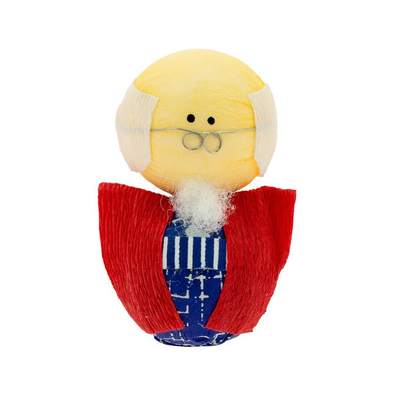 Okiagari Tentetieso Abuelo Sofu - Muñeco Japones-Okiagari Japonés-HOSTENATURA