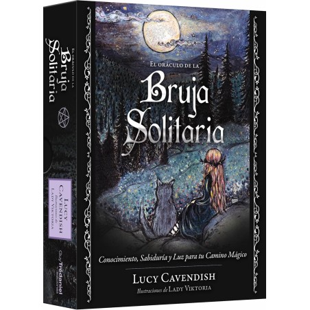 El Oráculo de la Bruja Solitaria - Lucy Cavendish - 45 cartas y Libro Guía de 184 páginas