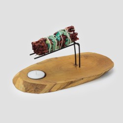 Palo Santo Wood Burner från Gamel - 22x9,5cm - Handgjord i Indonesien