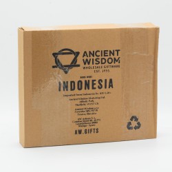 Palo Santo Wood Burner från Gamel - 22x9,5cm - Handgjord i Indonesien