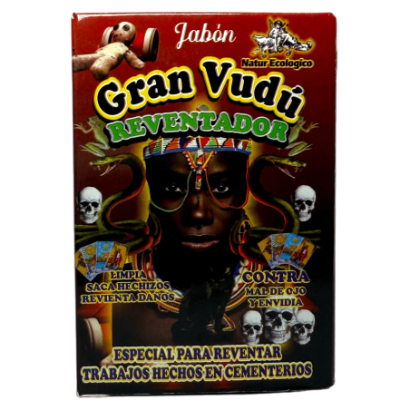 Esoterisk tvål Great Voodoo Bursting Spells Mystical Esoteric 100gr. - Special för popping verk gjorda på kyrkogårdar