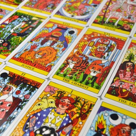 Tarot del Fuego Ricardo Cavolo - Fournier - 78 full-color kaarten en instructieboekje