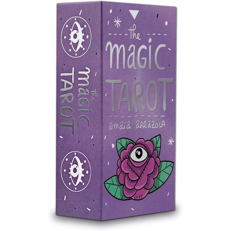 Das magische Tarot Amaia Arrazola - Fournier - 78 farbige Karten und Anleitungsheft-TAROT-HOSTENATURA