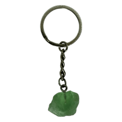 Raw Mineral Keychain Fluorite - Tranquility, Wisdom and Willpower
