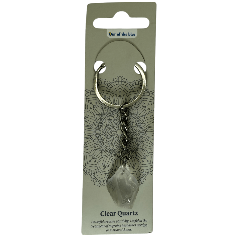 Clauer Mineral en brut Quars Roca - Concentració i Memòria-AMULETS-HOSTENATURA