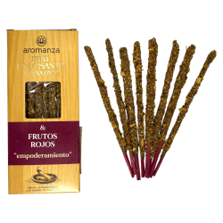 Mini Palo Santo Good Wave Encens Fruits Rouges Aromanza Argentina - 8 Fumées Durée 40min - Empowerment